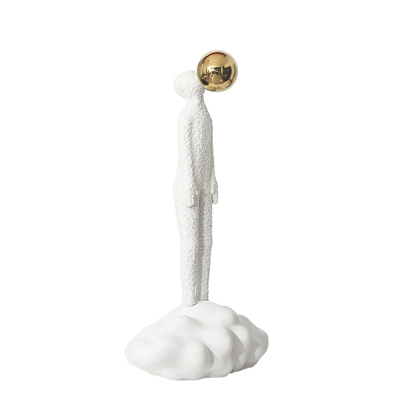 Man above the cloud A