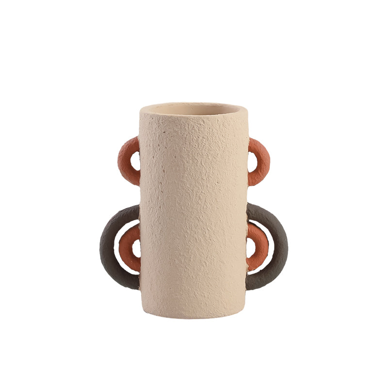 Colorful ring vase B