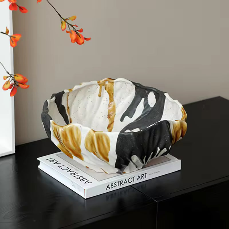 Splash Glaze Ink Pot