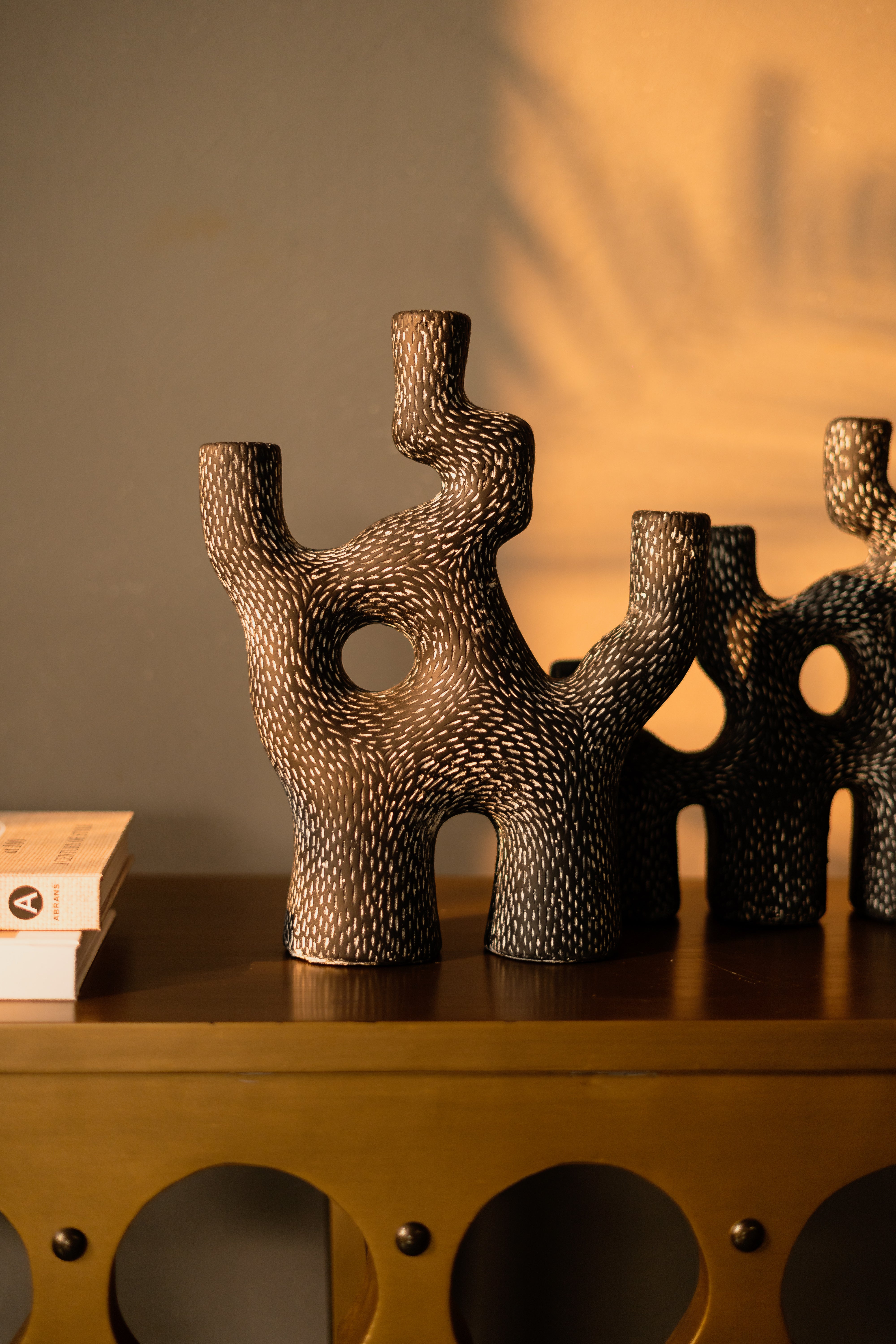 Coral candle holder B