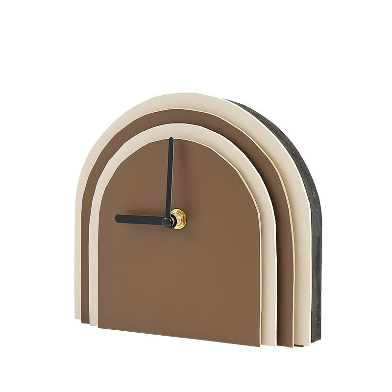 Arched clock - Brown