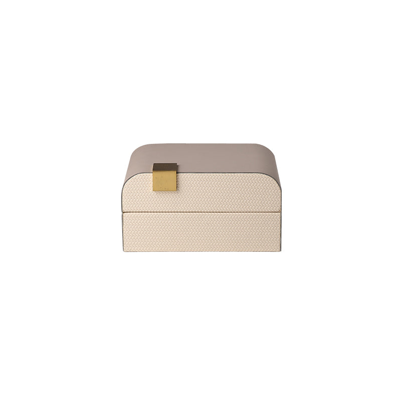 Simple Round Box Gray B