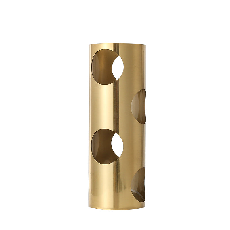 Cylinder wine rack-Golden