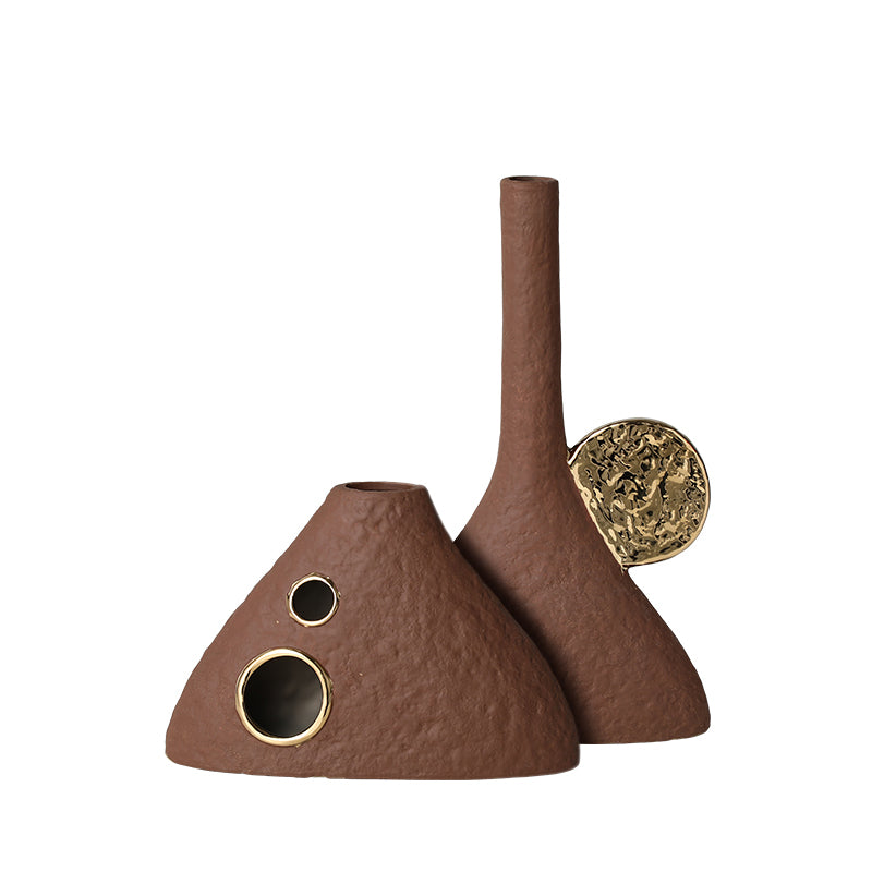 Narrow Mouth Mountain Vase A