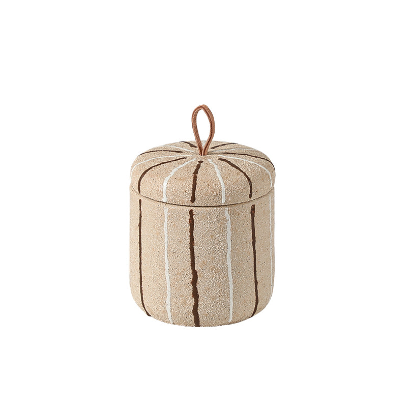 Beige Sand Jar