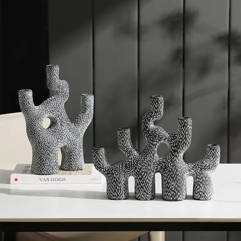 Coral candle holder A